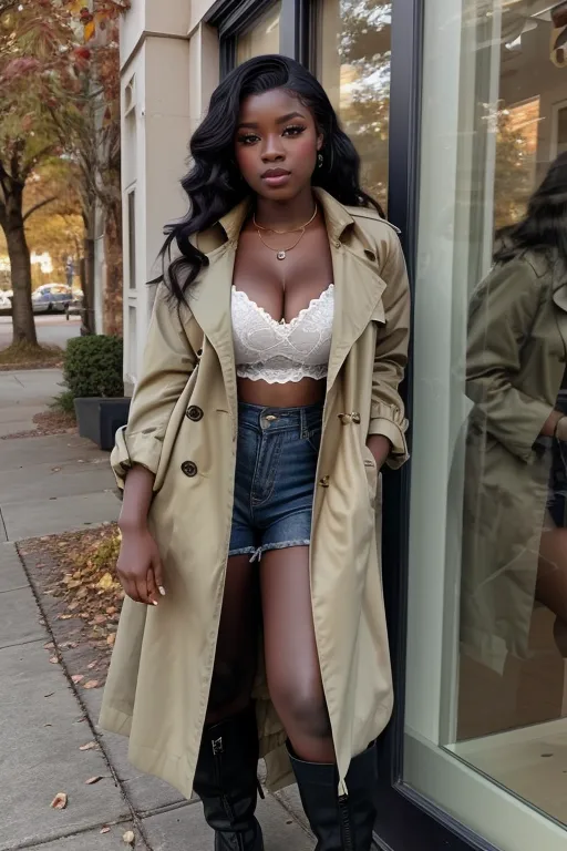 Jade Simmons in shorts