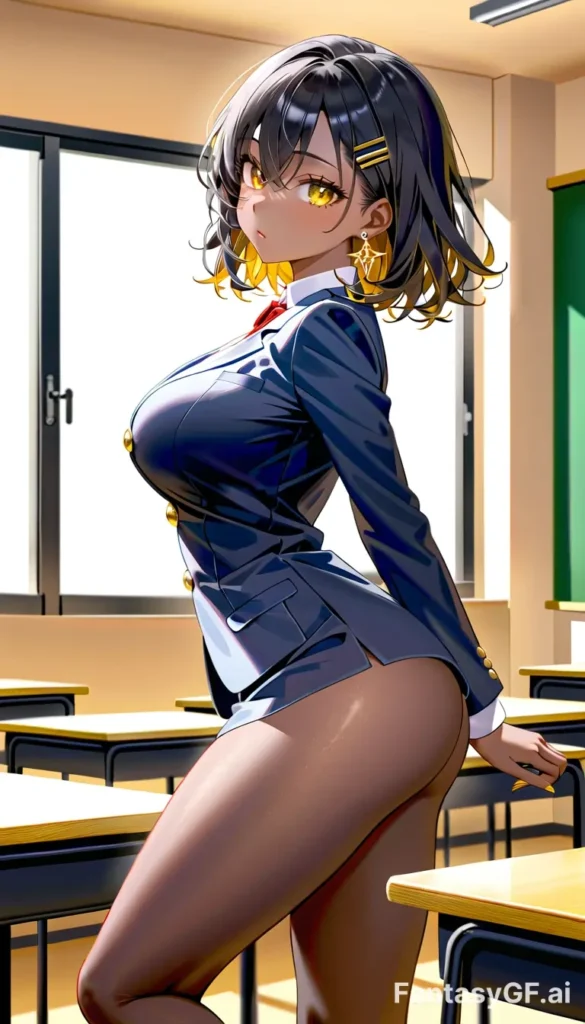 Maya Sable Side Pose